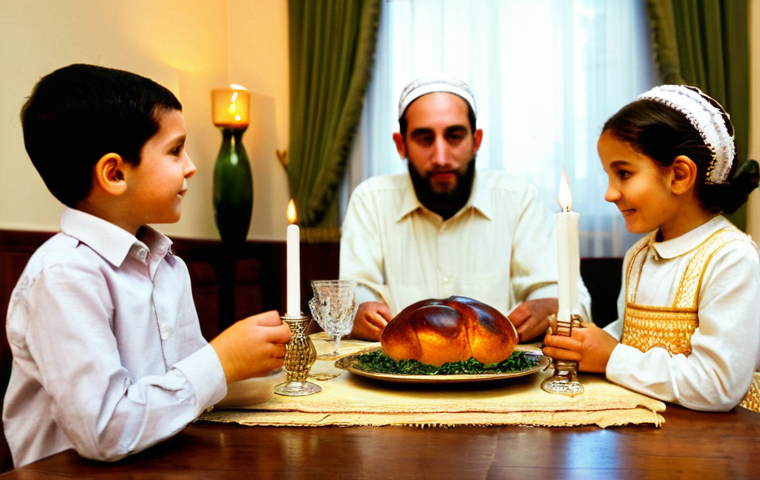 이스라엘 정통 유대인 예배 방식 - **Prompt: Orthodox Jewish Man in Prayer**
    A devout Orthodox Jewish man in his late 20s to early ...