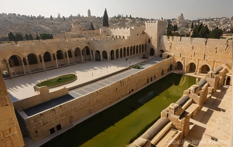 이스라엘 주요 박물관 투어 - **A Scholarly Exploration of Ancient History in Jerusalem:**
    A serene and grand interior view of...