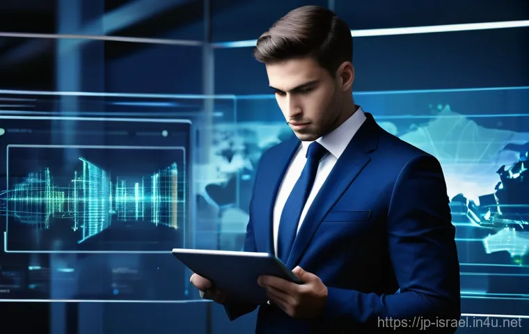 이스라엘에서의 국제 비즈니스 협력 - **"Startup Nation" - Innovation Hub:**
    A dynamic, panoramic shot of a futuristic Israeli city sk...