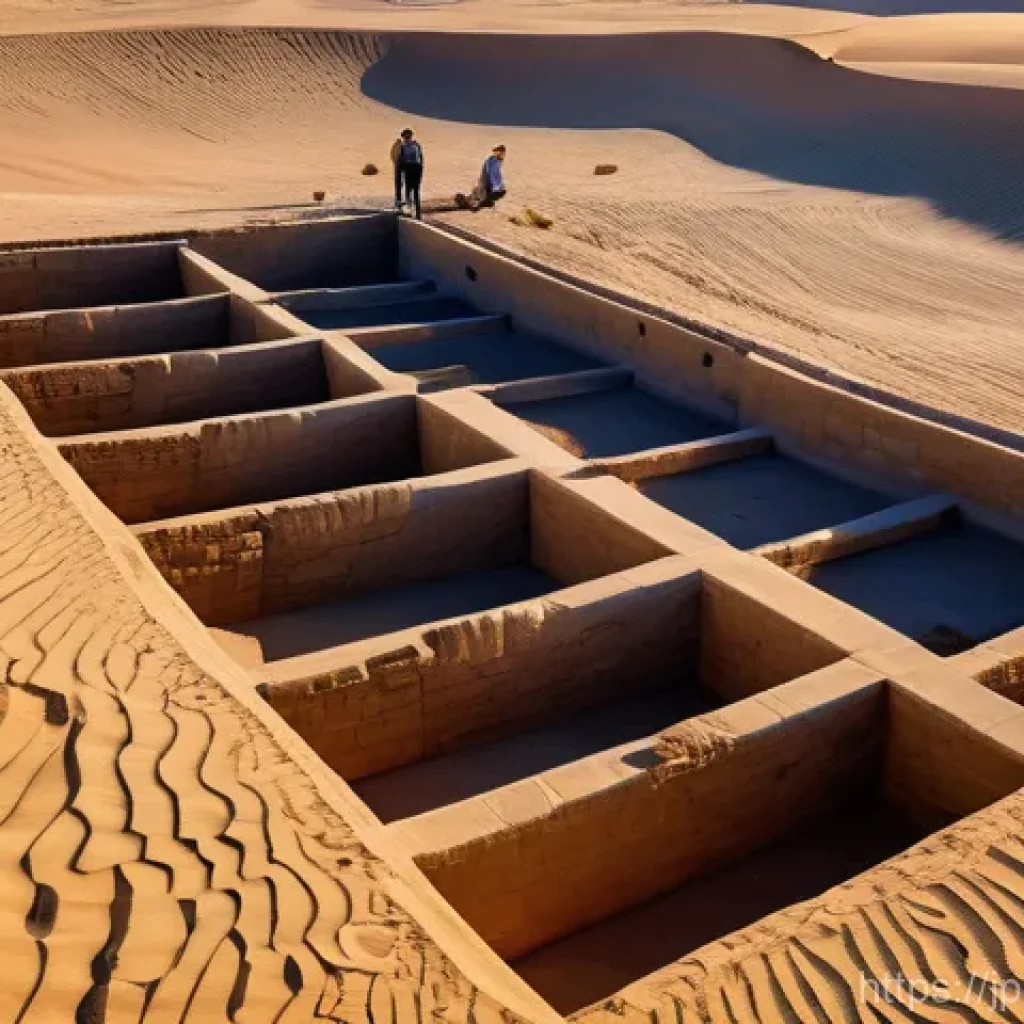 이스라엘 고대 건축 양식 - **Prompt: Ancient Israeli Planned City Excavation at Golden Hour**
    "A breathtaking, wide-angle c...