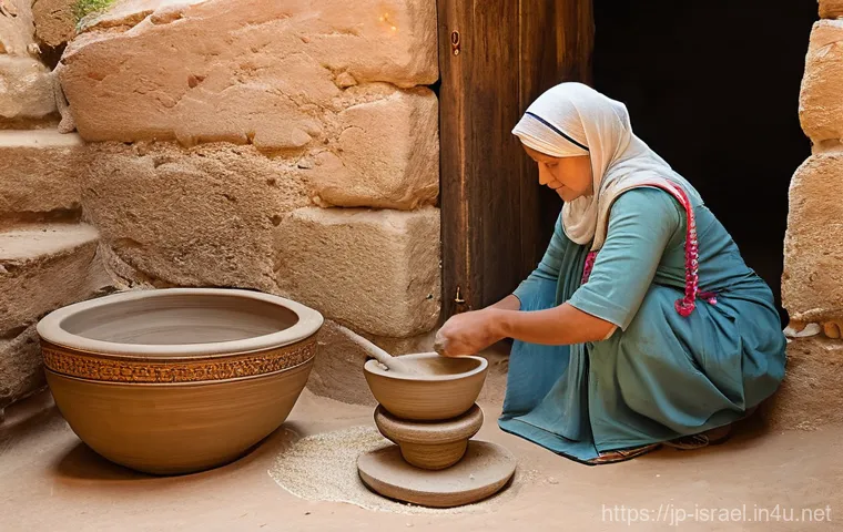 이스라엘 고대 건축 양식 - **Prompt: Ancient Israeli Planned City Excavation at Golden Hour**
    "A breathtaking, wide-angle c...