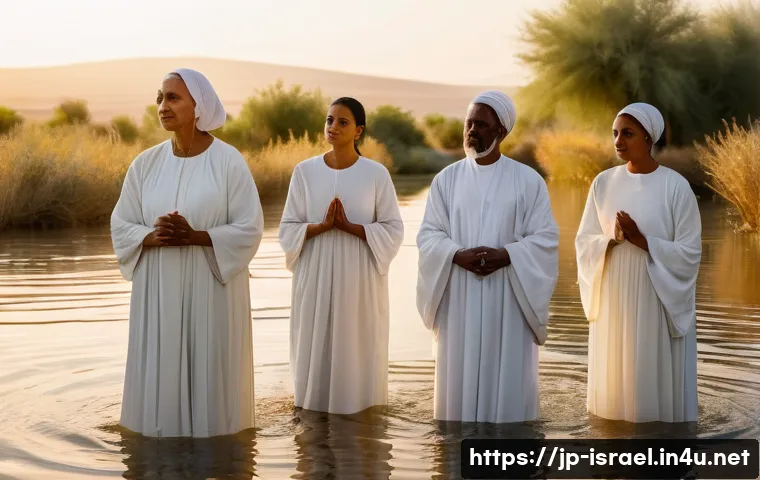 이스라엘의 요르단 강 침례 명소 관련 이미지 1