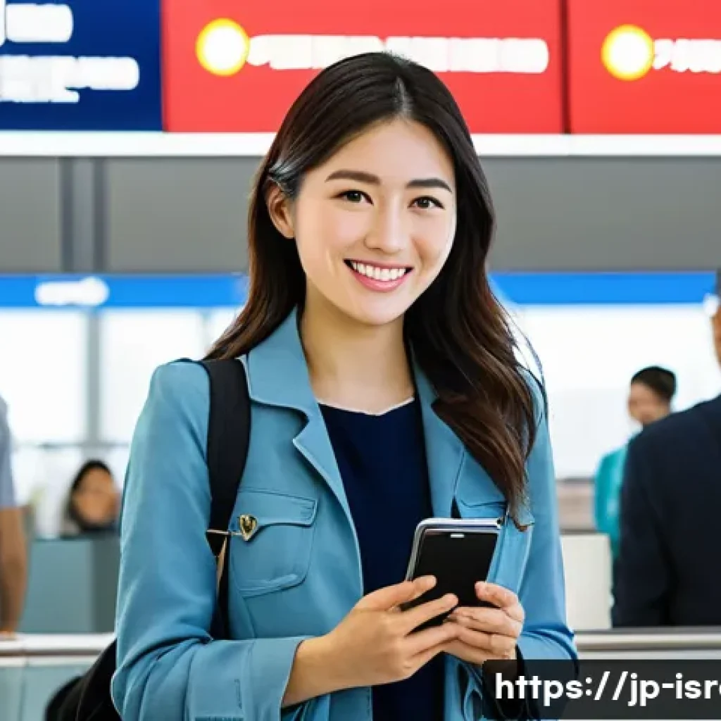 이스라엘의 관광객을 위한 안전 정보 - Seamless Arrival: Navigating Israel's New ETA-IL**

**Prompt:** A young Japanese woman, mid-20s, wit...